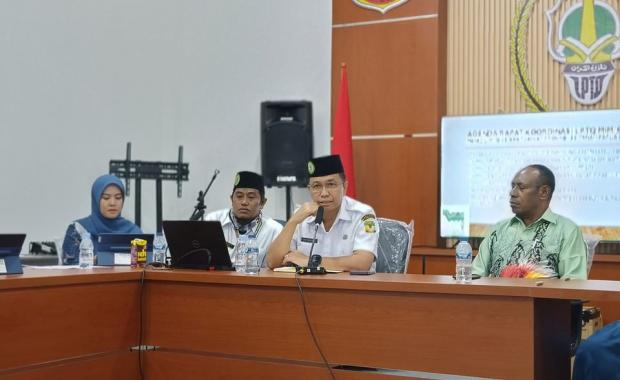 Ketua LPTQ Mimika Pimpin RAKOR MTQ Ke-XXX Se-Tanah Papua Tahun 2024